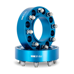 Mishimoto BNWS-002-500BL Wheel Spacers 8X170 125mm Center Bore M14 X 1.5 2.00-in Thick Blue BNWS-002-500BL