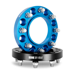Mishimoto BNWS-006-381BL Wheel Spacers 8X165.1 121.3mm Center Bore M14 X 1.5 38.1mm Thick Blue BNWS-006-381BL