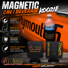 JBs Power Centre Magnetic Can & Bottle Koozie