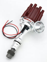 PerTronix D7110701 D7110701 Elec Dist Billet Olds V8 w/Ignitor III Vac Adv Red Cap