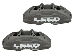 LEED Brakes Power Front Disc Brake Conversion Kit with Drilled and Slotted Rotors and Anodized Calipers FC2004-8405X
