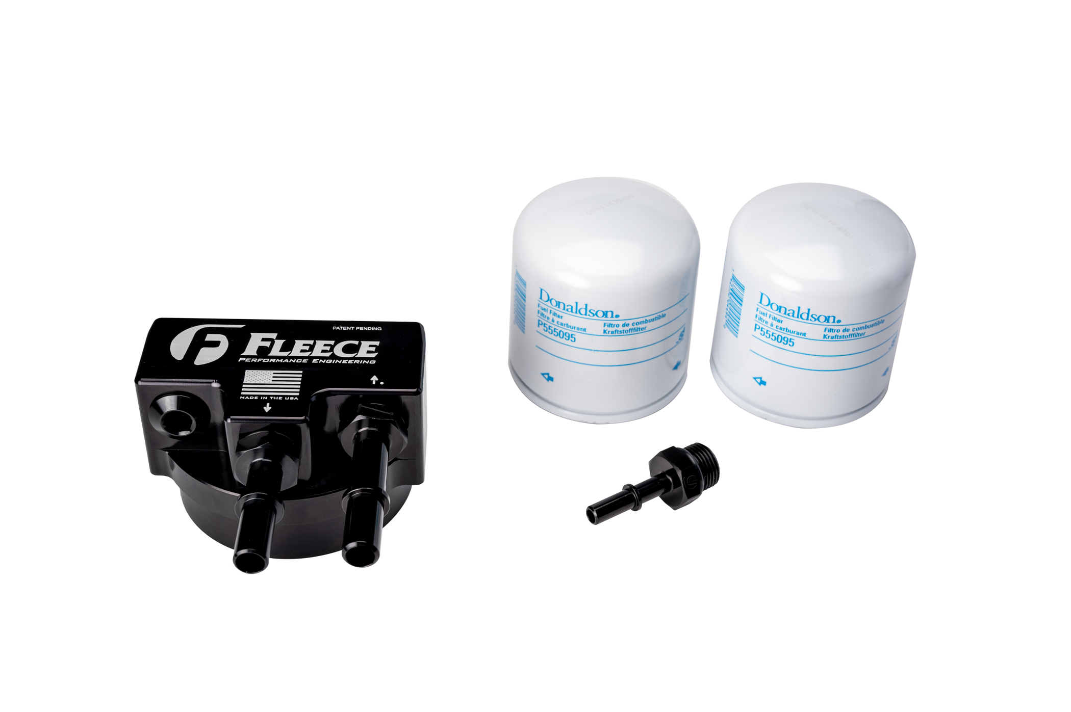 Fleece Performance Engine Mounted Filter Assembly for 6.7L Ford Powerstroke  FPE-FMC-UHFA-1123