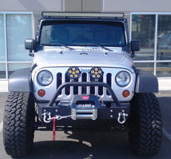 DISCONTINUED - Vision X XIL-OEW0711JK JEEP JK WINDSHIELD LIGHT BAR MOUNT