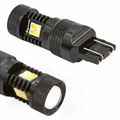 Lucas Lighting,LED Bulb Switchback 7443 Amber/White