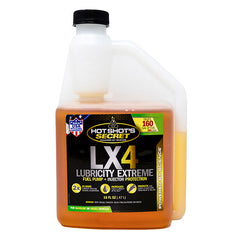 Hot Shots Secret LX4 LUBRICITY EXTREME Fuel Additive - 16 OZ SQUEEZE LX416ZSP