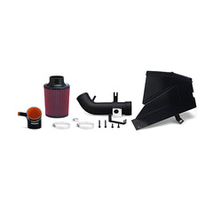 Honda Civic Si Performance Air Intake 2006?2011 Wrinkle Black Pipe W/ Heatshield MMAI-CIV-06SIHWBK