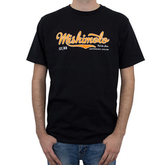 Mishimoto MMAPL-SCRIPT-BKM Mishimoto Men's Athletic Script T-Shirt Black MMAPL-SCRIPT-BKM