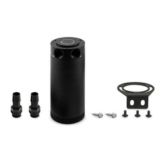 Mishimoto MMBCC-CBTWO-XLBK Mishimoto XL Baffled Oil Catch Can 2-Port MMBCC-CBTWO-XLBK