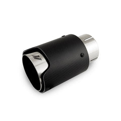 Mishimoto MMEXH-TIP-CFM25P Mishimoto Carbon Fiber Exhaust Tip M Logo 2.5? MMEXH-TIP-CFM25P