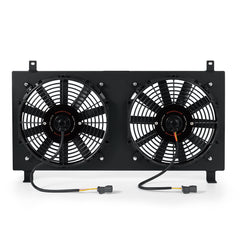 Mishimoto MMFS-RSX-02BK Aluminum Fan Shroud Kit fits Acura RSX 2002-2006 Black MMFS-RSX-02BK