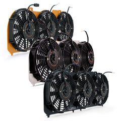 Mishimoto MMFS-XJ-89K Aluminum Fan Shroud Kit fits Jeep Cherokee XJ 4.0L 1989-2001 Polished MMFS-XJ-89K