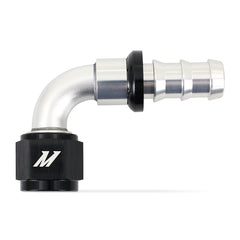 Mishimoto MMFT-PL-1090 Mishimoto Push-Lock Fitting -10AN 90-Degree MMFT-PL-1090
