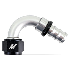 Mishimoto MMFT-PL-12120 Mishimoto Push-Lock Fitting -12AN 120-Degree MMFT-PL-12120