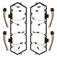 Mishimoto MMGH-F2D-94 Glow Plug Harness - Valve Cover Gasket Set fits Ford Powerstroke 7.3L 1994-1997 MMGH-F2D-94