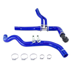 DISCONTINUED - Mishimoto MMHOSE-F35T-15BL Silicone Coolant Hose Kit Fits 2015-2019 Ford F-150 3.5L EcoBoost Blue MMHOSE-F35T-15BL