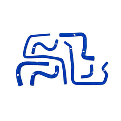 Mishimoto MMHOSE-SUB-ANC4BL Subaru WRX / WRX STI Silicone Ancillary Hoses 2004-2007 MMHOSE-SUB-ANC4BL