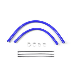 DISCONTINUED - Mishimoto MMHOSE-XJ6-92HHBL Jeep Cherokee XJ 4.0L Silicone Heater Hose Kit Blue MMHOSE-XJ6-92HHBL
