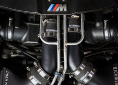Mishimoto MMICP-F10-12MWBK Mishimoto Charge Pipes Fits BMW F1X M5/M6 2012-2018 Micro Wrinkle Black MMICP-F10-12MWBK