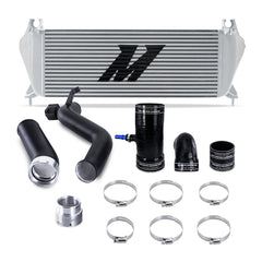 Mishimoto MMINT-RGR-19KSLBK Intercooler Kit fits Ford Ranger 2.3L 2019+ Silver Cooler Black Pipes MMINT-RGR-19KSLBK