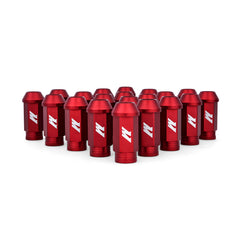 Mishimoto MMLG-15-20LRD Mishimoto Aluminum Locking Lug Nuts M12x1.5 20pc Set Red MMLG-15-20LRD