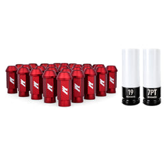 Mishimoto MMLG-15-27LRD Mishimoto Aluminum Locking Lug Nuts M12 X 1.5 Fits Ford Bronco 2021+ Red MMLG-15-27LRD