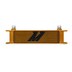 Mishimoto MMOC-10G Universal 10 Row Oil Cooler Gold MMOC-10G