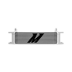Mishimoto MMOC-10-8SL Universal 10-Row Oil Cooler -8AN Silver MMOC-10-8SL