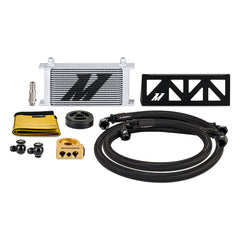 Mishimoto MMOC-BRZ-22TSL Oil Cooler Fits Subaru BRZ/Toyota GR86 2022+ Thermostatic Silver Cooler MMOC-BRZ-22TSL