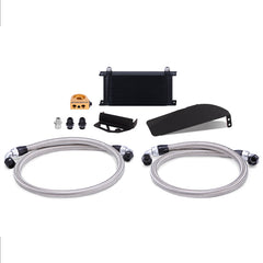 Mishimoto MMOC-CTR-17TBK Honda Civic Type R Direct Fit Oil Cooler Kit 2017-2021 Black MMOC-CTR-17TBK