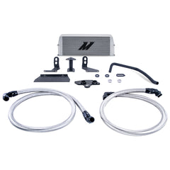 Mishimoto MMOC-F2D-11KSL Performance Oil Cooler fits Ford 6.7L Powerstroke 2011-2019 Silver MMOC-F2D-11KSL