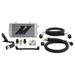Mishimoto MMOC-GRC-23TSL Oil Cooler Kit Fits Toyota GR Corolla 2023+ Thermostatic Silver Cooler MMOC-GRC-23TSL