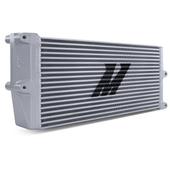 Mishimoto MMOC-OO-17SL Universal Heavy-Duty Bar-and-Plate Oil Cooler 17in Core Opposite-Side Outlets MMOC-OO-17SL