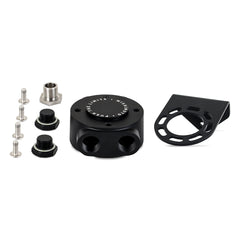 Mishimoto MMOC-RFH-M20BK Mishimoto Remote Oil Filter Mount M20 X 1.5 Filter Thread Black MMOC-RFH-M20BK
