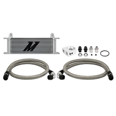 Mishimoto MMOC-U13SL Universal Oil Cooler Kit 13-Row Silver MMOC-U13SL