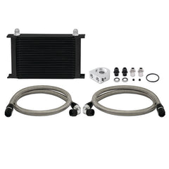 Mishimoto MMOC-UHBK Universal Oil Cooler Kit Black 25 Row MMOC-UHBK
