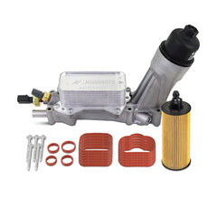 Mishimoto MMOFH-JK-12 Aluminum Oil Filter Housing Kit Fits 3.6L/3.2L Pentastar 2011-2017 MMOFH-JK-12