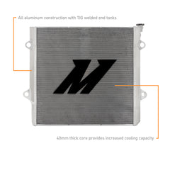 Mishimoto MMRAD-GX460-10 Performance Aluminum Radiator Fits Lexus GX460 4.6L V8 2010-2023 MMRAD-GX460-10