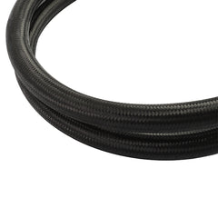 Mishimoto MMSBH-06180-CB -6AN Braided Line Black Nylon - 15ft MMSBH-06180-CB