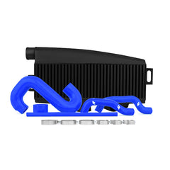 Mishimoto MMTMIC-WRX-01BKBL Subaru WRX/STI Perf. Top-Mount Intercooler Kit (black w/ blue pipes) 2002-2007 MMTMIC-WRX-01BKBL