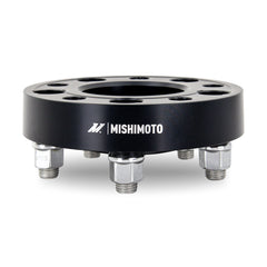 Mishimoto MMWS-004-250BK Wheel Spacers 5x114.3 67.1 Center Bore M12x1.5 25mm Thick Black MMWS-004-250BK