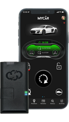 MyCar2 Remote Starter + Security Solution Wirelessly connects to and controls your vehicle