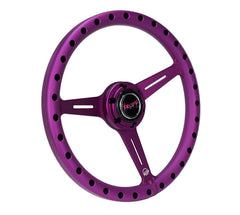 NRG Innovations ALUMINUM STEERING WHEELS - EXTRA LIGHT PURPLE