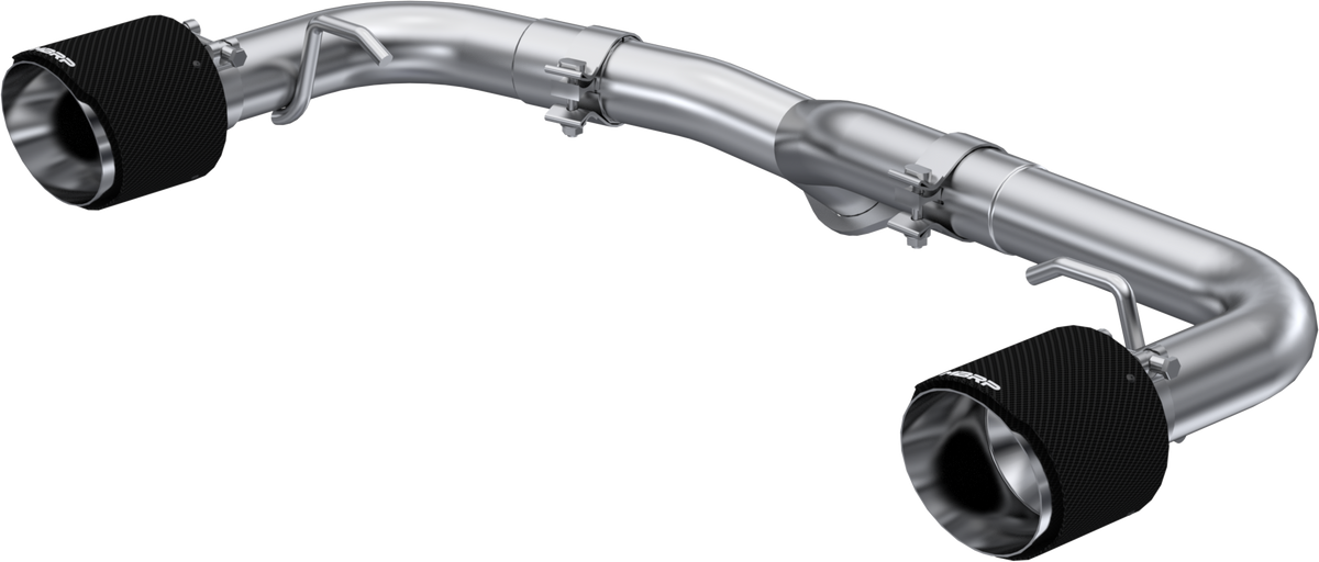 MBRP Exhaust 22-Up Subaru BRZ /Toyota GR86 2.4L T304 Stainless Steel 2.5 Inch Axle-Back Dual Split Rear with Carbon Fiber Tips MBRP S48053CF