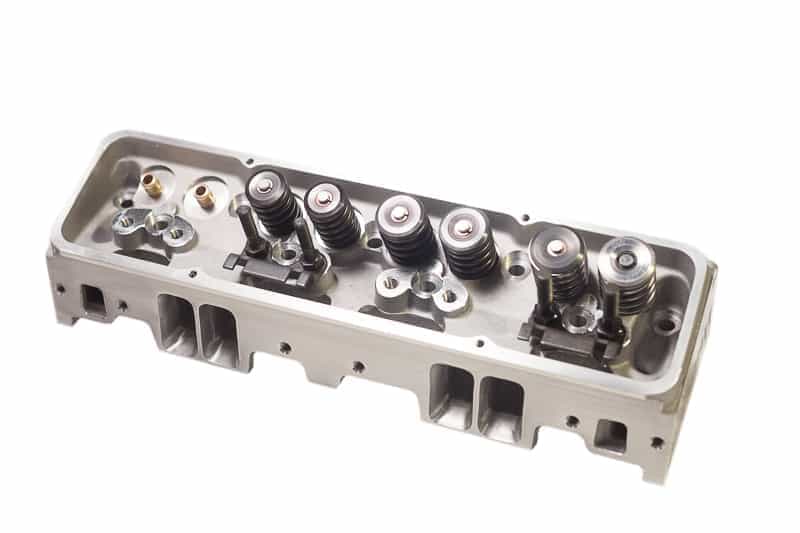 ProMaxx Performance Products Cylinder Heads Maxx SBC 190 Straight Plug 2.02/1.60/64cc Assembled with .600 Hyd Roller Springs (Pair) 2181HR