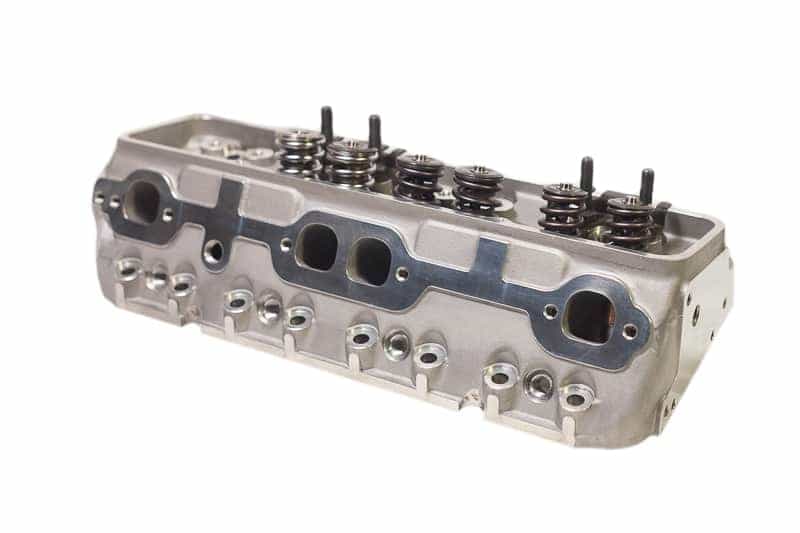 ProMaxx Performance Products Cylinder Heads Maxx SBC 225 Straight Plug as Cast Hand Blended 2.08/1.60/64cc Assembled with .700″ Solid Roller Springs (Pair) 2121SR