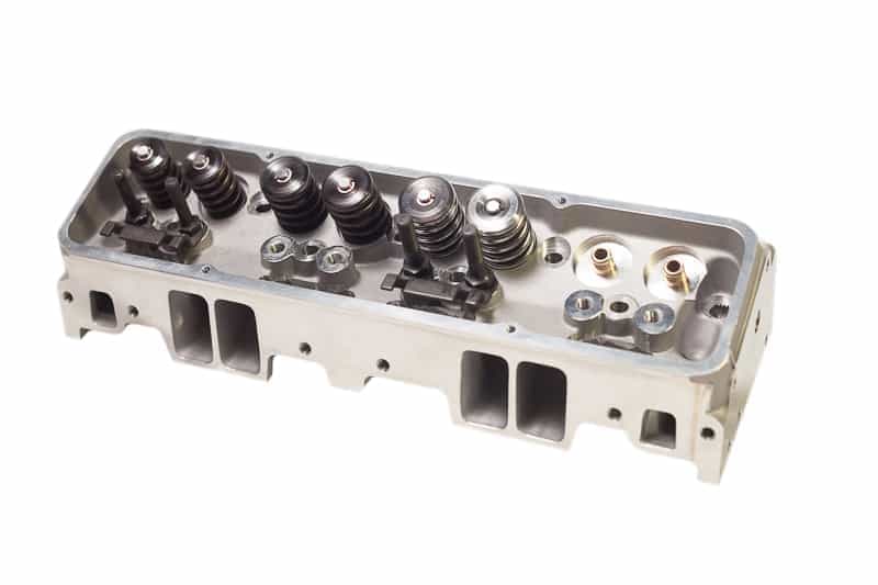 ProMaxx Performance Products Cylinder Heads Maxx SBC 200 Straight Plug Hand Blended 2.02/1.6/64cc Assembled with .700 Solid Roller (Pair) 9200SR