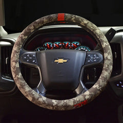 PPE Diesel Steering Wheel Cover - Digital Camo Desert Tan Fits 15.5 in steering wheels 588983040