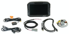 AEM 30-5703 CD-7LG logging, GPS enabled racing dash, CAN input only, carbon fiber enclosure