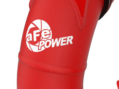 aFe POWER Hot Charge Pipe BladeRunner 2-1/2 IN Aluminum Hot Charge Pipe Red S 46-20718-R