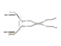 aFe Power 11-25 Dodge Durango (3.6, 5.7) Exhaust System Kit PN. 49-32086-P